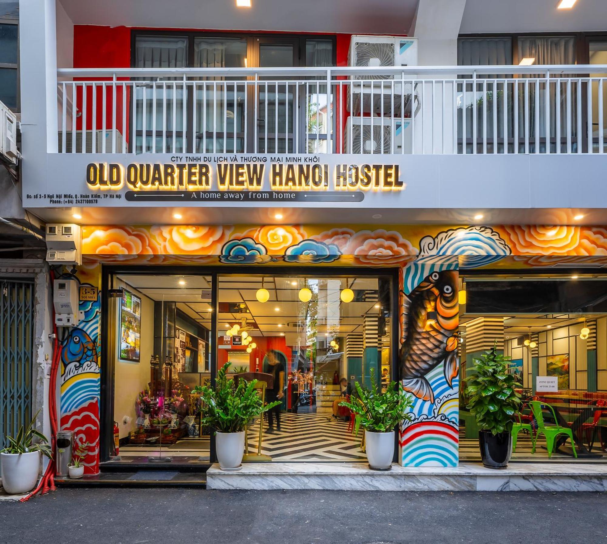 Old Quarter View Hanoi Hostel Exterior photo